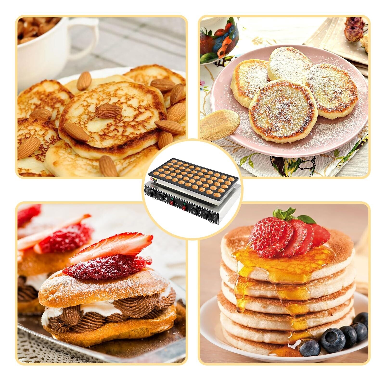 MANIMARIS マニマリス BALLONÉ pancake single Amazon.com : French Mini Pancakes 25 CT 2.20 LBS - SET OF 3