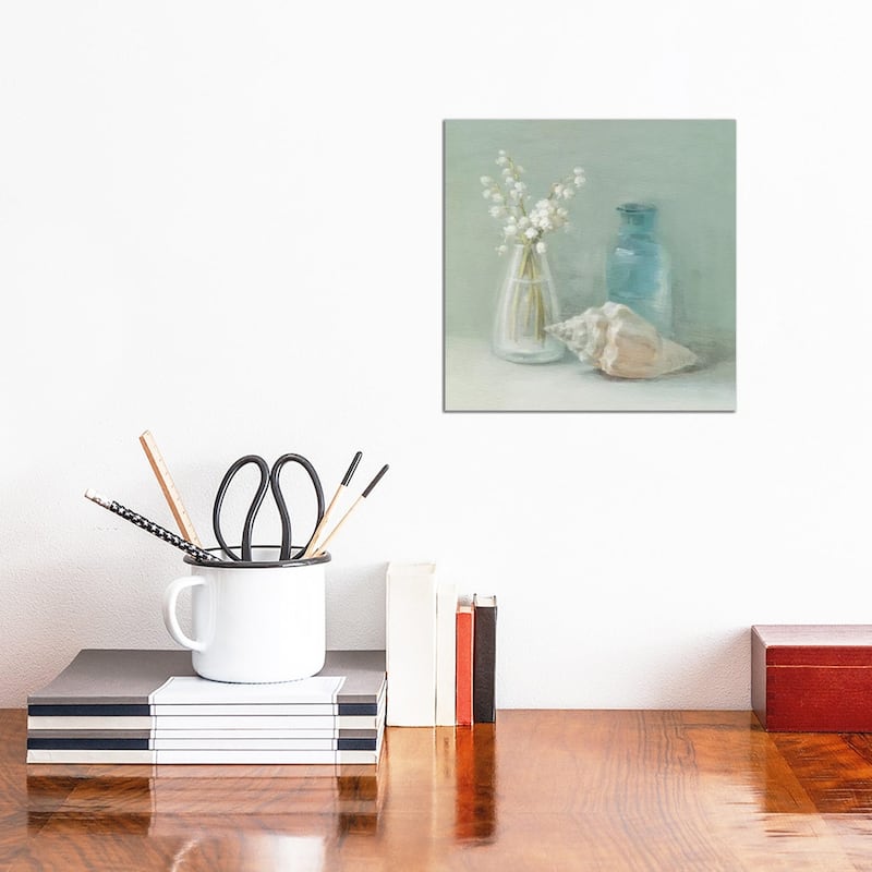 iCanvas "Lily of the Valley Spa" by Danhui Nai Canvas Print - 12x12x0.75