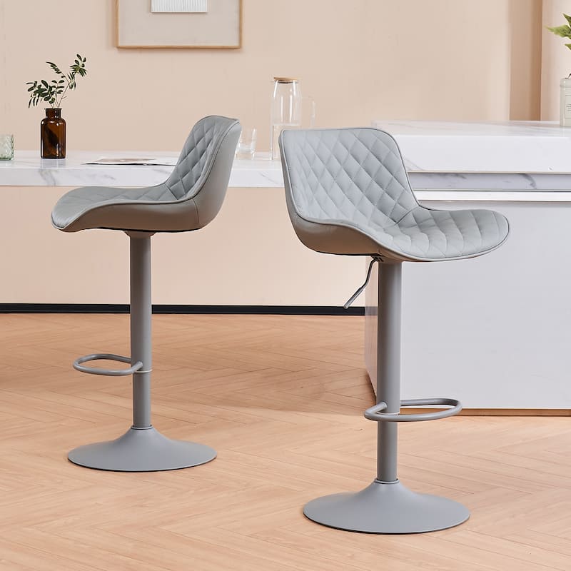 Counter Height Modern Barstools Set of 2 Kitchen Bar stools Side Counter Stools