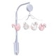 preview thumbnail 2 of 3, Bedtime Originals Blossom Pink/White Swan Musical Baby Crib Mobile