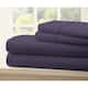 Soft Essentials Ultra-soft 4-piece Bed Sheet Set - Full - Purple