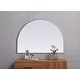 preview thumbnail 7 of 9, Elegant Lighting MR1A3324 Ayra 33" W x 24" H Modern Arched Bathroom
