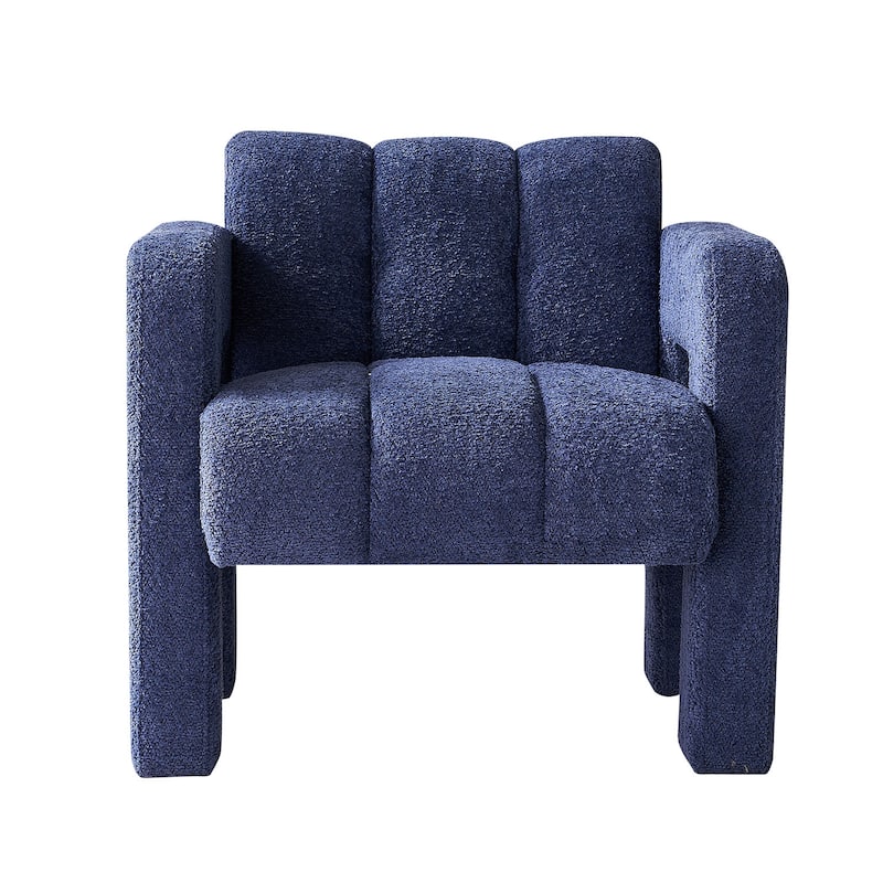 31.10" Wide Boucle Upholstered Accent Chair for Living Room