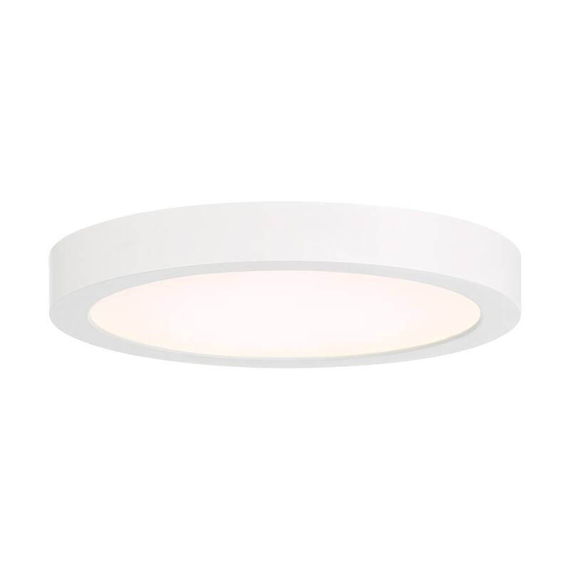 Savoy House 6-3333-7 7" Wide LED Flush Mount Ceiling Fixture - White