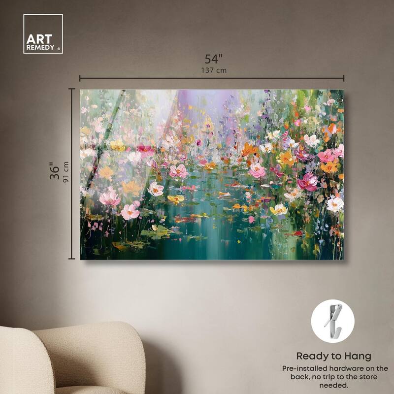 Picturesque Colors Acrylic by Art Remedy, Ready to Hang