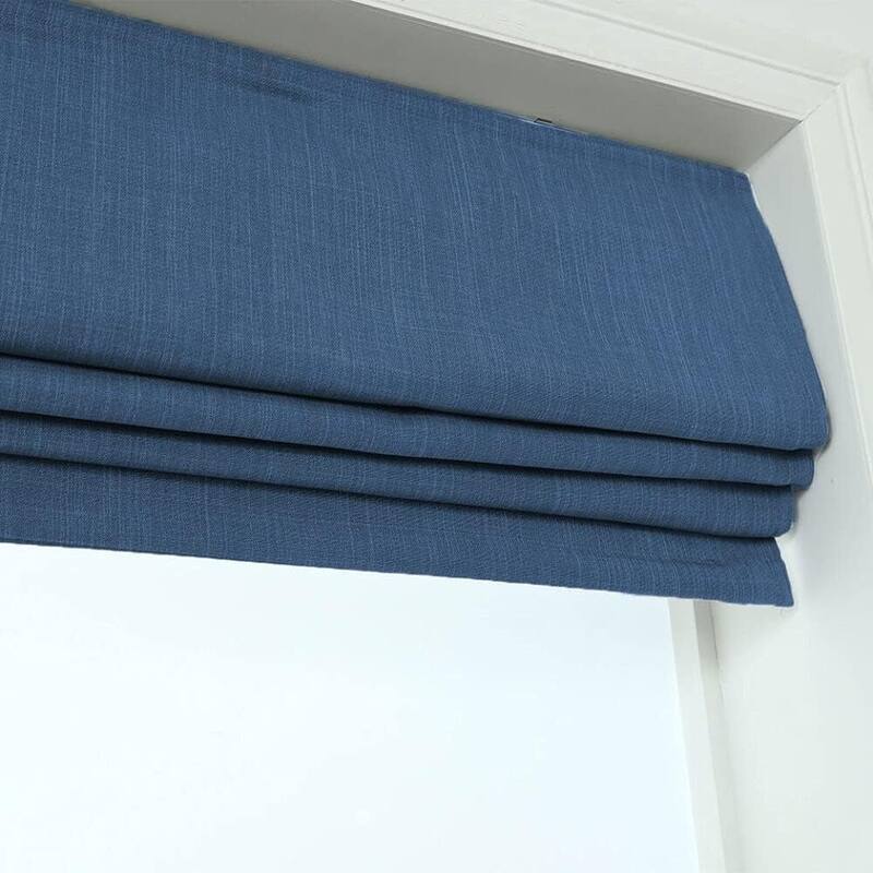 Polyester Seneca Roman Shade,Room Darkening Shades,Cordless Pull Down Window Shades