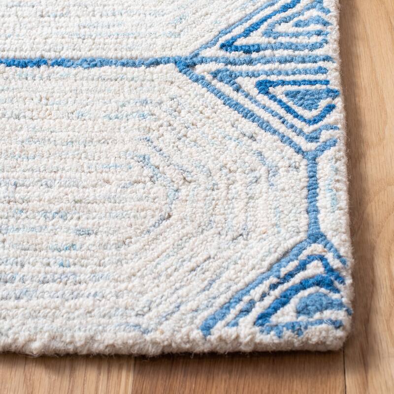SAFAVIEH Handmade Abstract Bona Modern Wool Rug