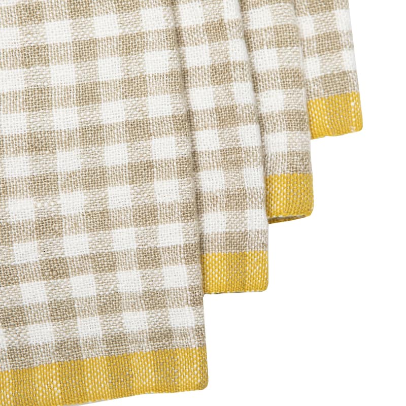 Caravan Gingham Napkins - Set of 4