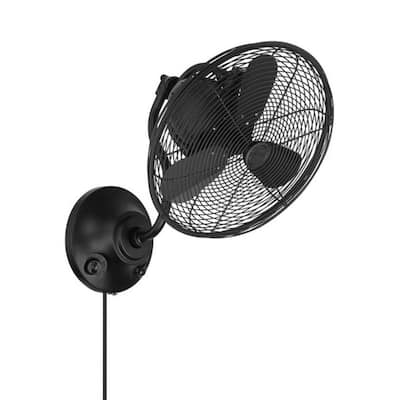Craftmade BW1163 Bellows I 14" 3 Blade Wall Mounted Oscillating Fan