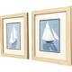 preview thumbnail 2 of 2, Paragon Azul La Mar Framed Art - Set of 2