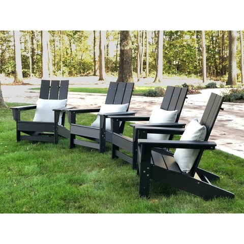 Hawkesbury Recycled Plastic Adirondack Chair (Set of 4) by Havenside Home