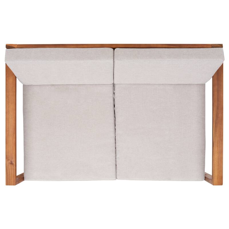 SAFAVIEH Nehemie Outdoor Bench - 31Wx50Dx30H