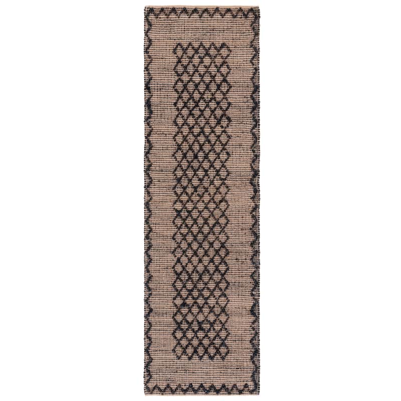 SAFAVIEH Flatweave Natural Fiber Anastazia Geometric Jute Rug
