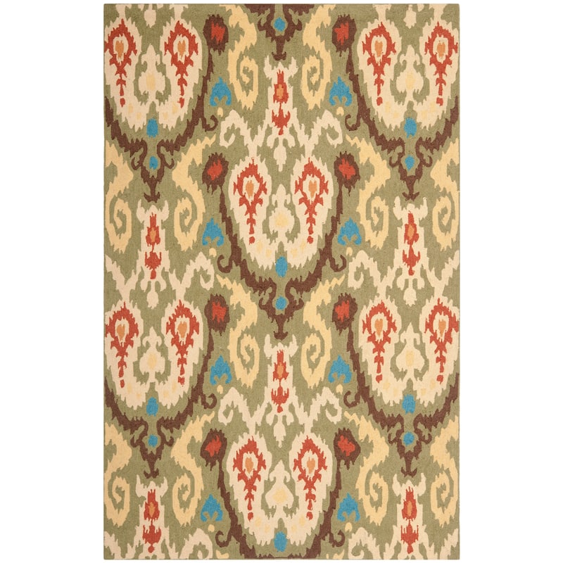 SAFAVIEH Hand-hooked Chelsea Vivi Country Oriental Wool Rug