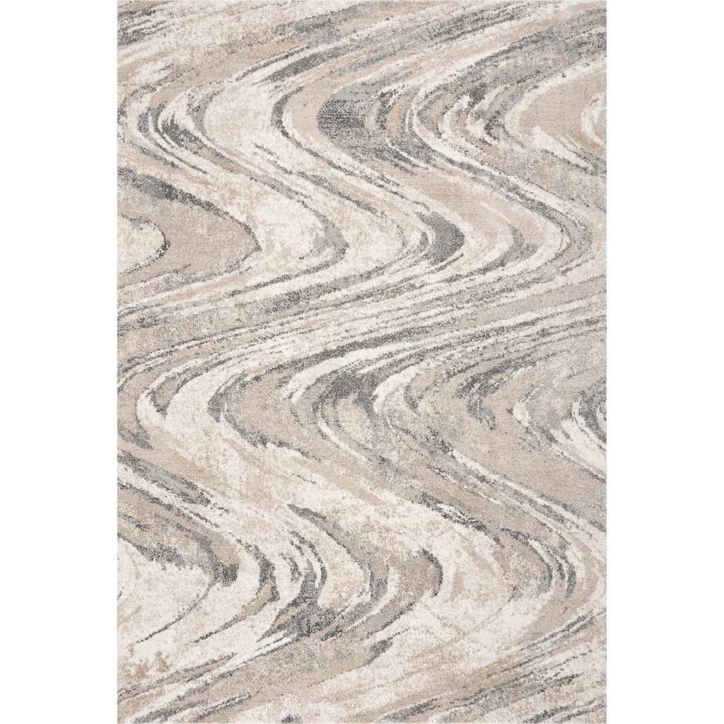 Domani Portland Casual Natural Wave Area Rug