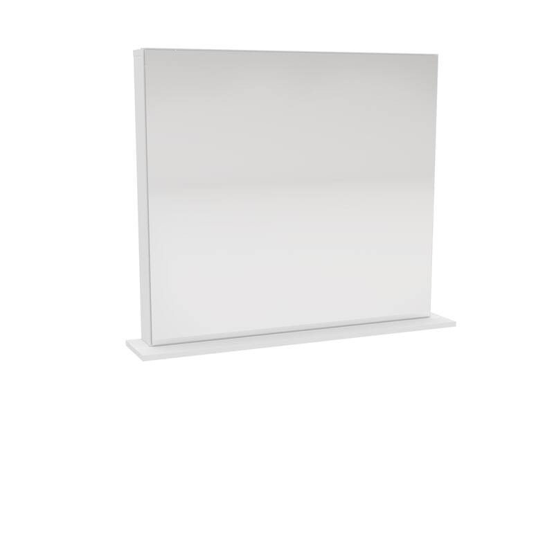 Makeup Vanity Mirror, Wall-Mount or Tabletop, HD Glass, Seamless Frame