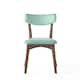 Chazz Mid Century Fabric Dining Chairs (Set of 2) by Christopher Knight Home