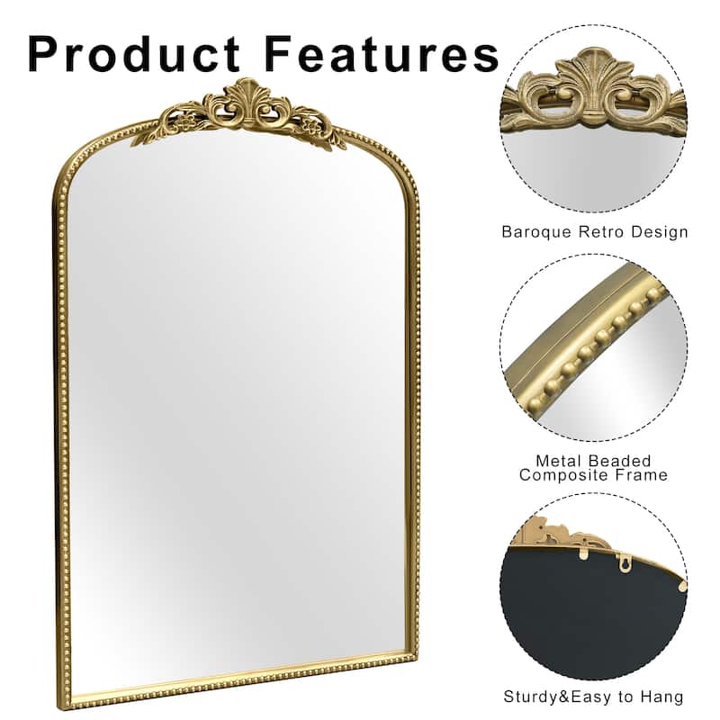 Antique Wall Mirror Baroque Vintage Mirror