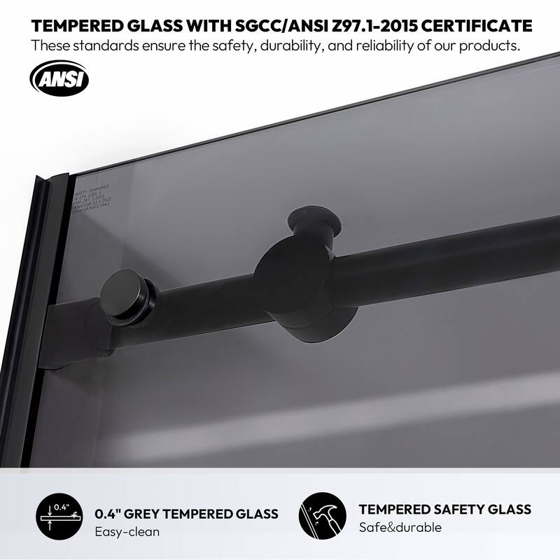 Miseno MSD-ECHA-6878-SS Echarri 78" High x 68" Wide Sliding Semi