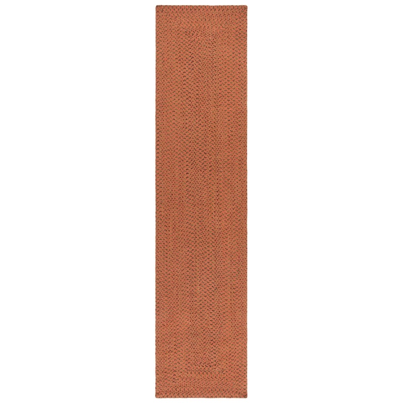 SAFAVIEH, Handmade Braided Kunka Country Cotton Rug - 2'3" x 10' Runner - Multi