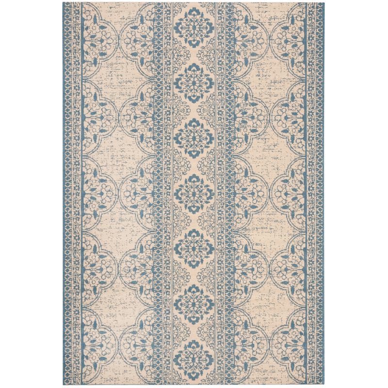 SAFAVIEH Linden Aysel Indoor/ Outdoor Waterproof Patio Backyard Rug