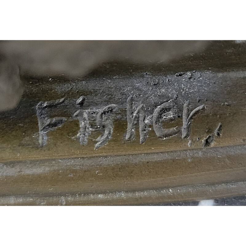 Bronze Coronation Sculpture – Medieval King Crowning Queen Statue On Marble Base