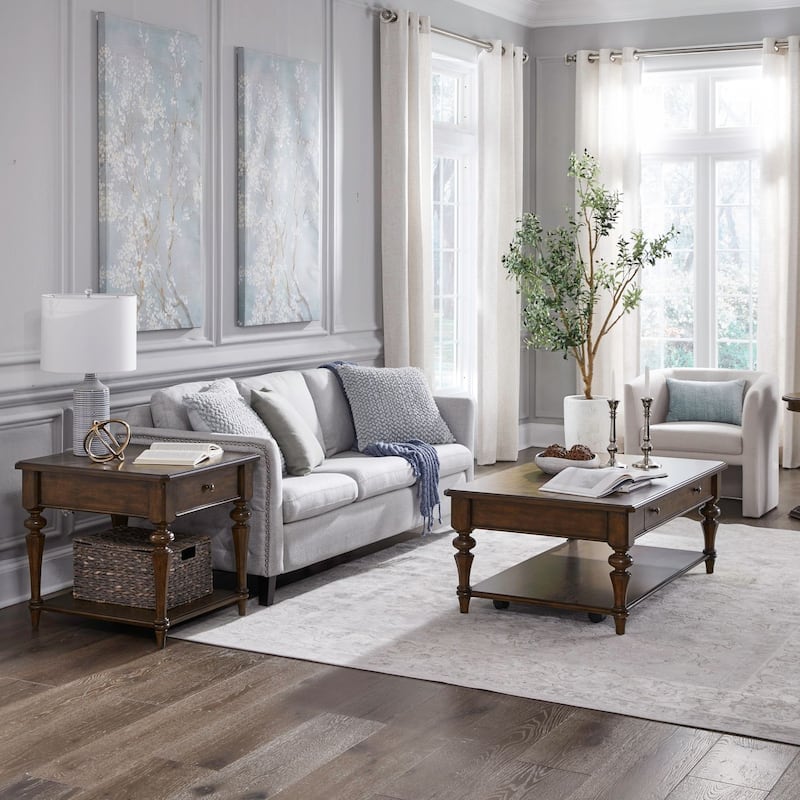 Liberty Furniture Arden Road Accent Table Cocktail Sets- Various Options - Cocktail Table, 2 End Tables