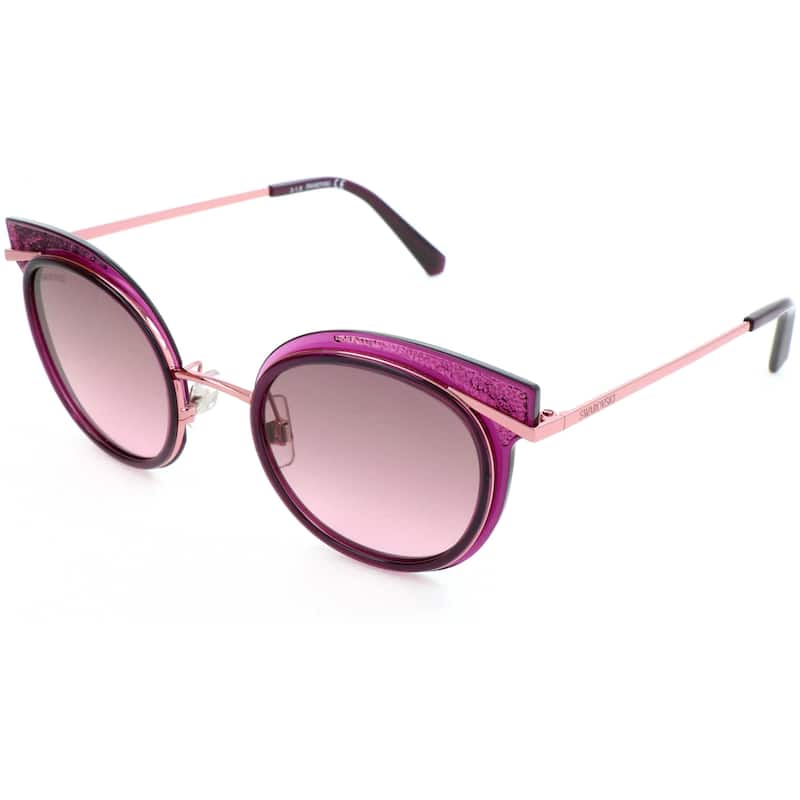Swarovski Women's 50mm Shiny Lilac Sunglasses SK0169-5078T