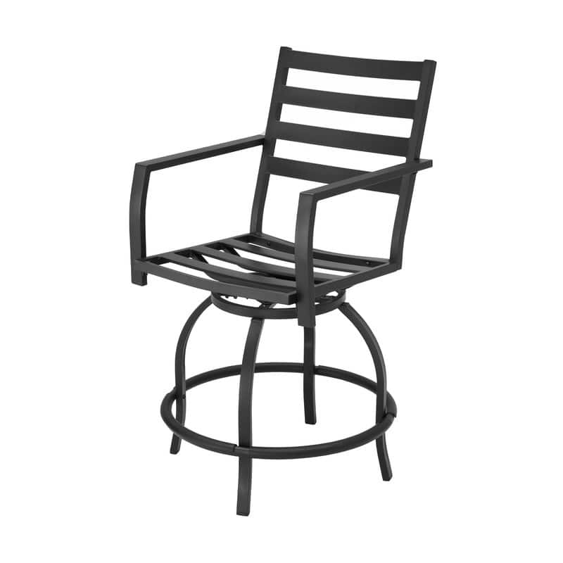 Patio Festival High Seating Swivel Chairs (Set of 2)