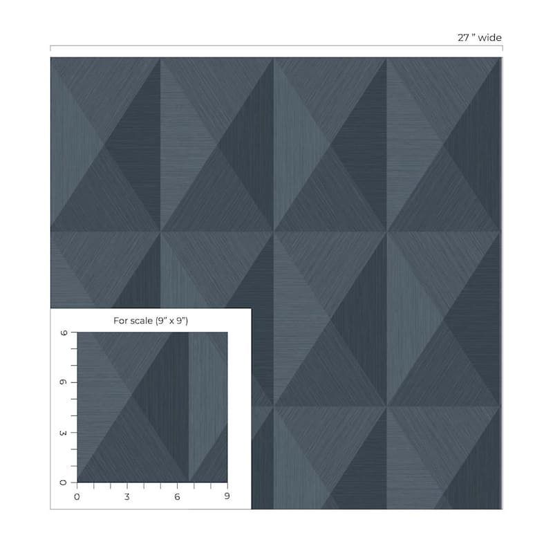 Seabrook Designs Pinnacle Embossed Vinyl Unpasted Wallpaper
