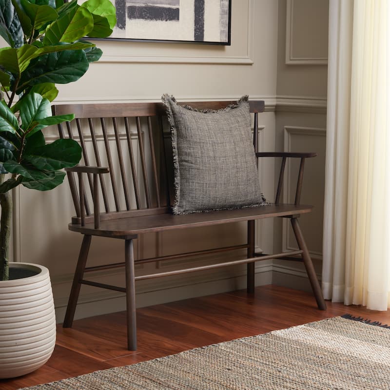 SAFAVIEH Gracija Spindleback Settee - 48" x 22.4" x 36" - 48"W x 22"D x 36"H