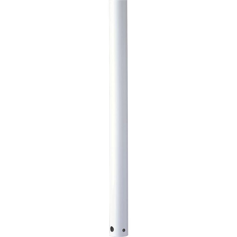 AirPro Collection 48 In. Ceiling Fan Downrod in White - 1.060" x 48.060" x 1.060" - 1.060" x 48.060" x 1.060"
