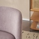 preview thumbnail 14 of 18, Christopher Knight Home - Eliana Modern Teddy Fabric Accent Chair with Curved Backrest and Legs