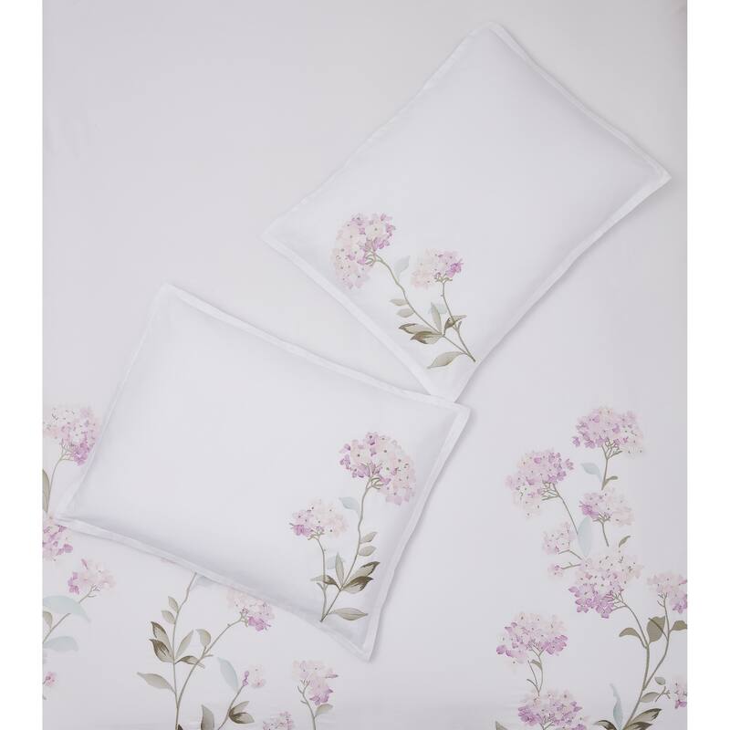 Broderie ensemble housse de couette Collection Hydrangea Embroidery Duvet Set (6 Color)