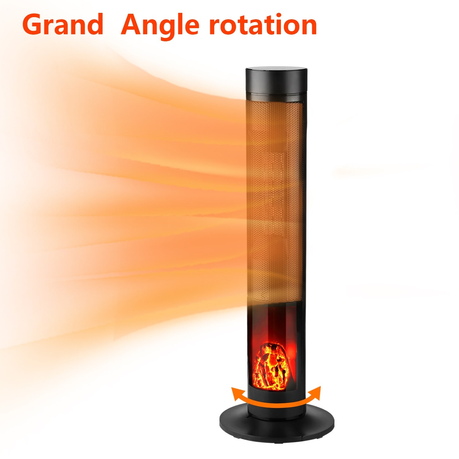 Top Product Reviews for Ainfox Space Heater Electric with Realistic Flame,Portable  Heater with Remote Control - 32440278 - Bed Bath u0026 Beyond