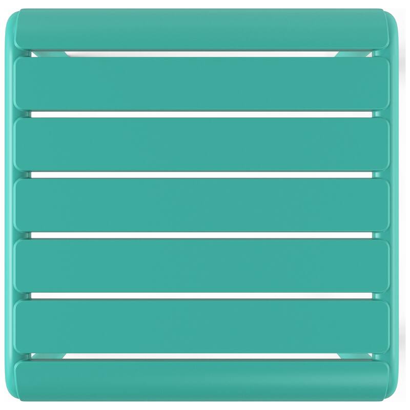 Frond and Form Square Outdoor Side Table (Set of 2)