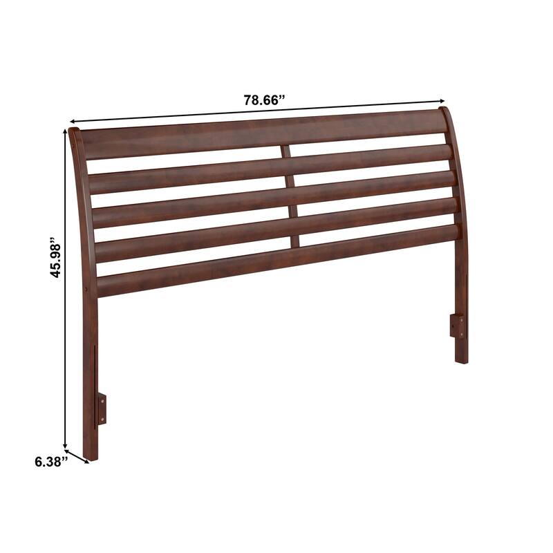 Savannah Solid Wood Headboard with Attachable Charger