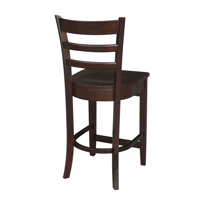 International Concepts Solid Wood Emily Dining Stool