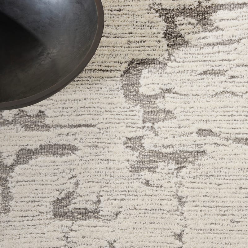 Calvin Klein Sculptural Contemporary Abstract Area Rug