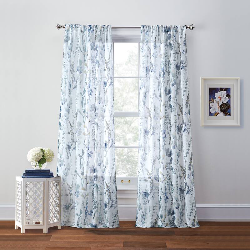 Peri Home Aphrodite Poletop Curtain Panel Pair