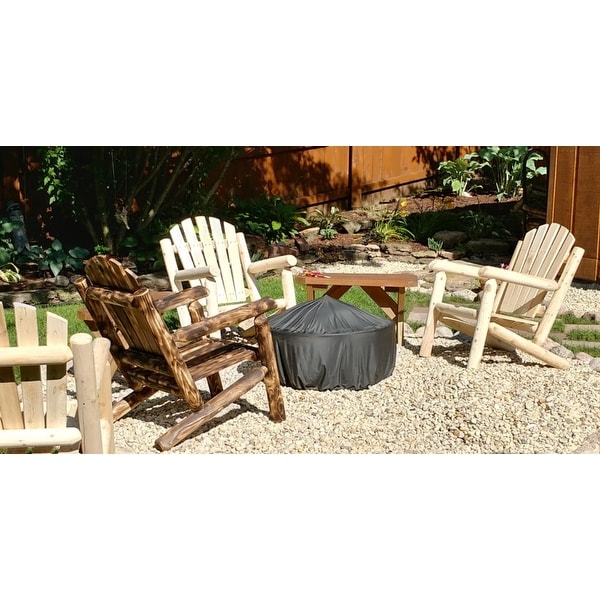 bestar white cedar arm chair