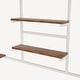 preview thumbnail 18 of 17, Full Size Loft Bed with Built-in Charging Station & LED Lighting, Heavy-Duty Metal Loft Bed Frame with Desk & Safety Guardrails