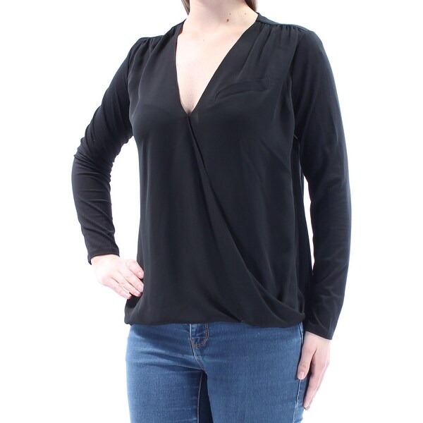 vince camuto faux wrap top