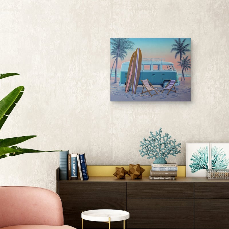 Just the Two of Us by Richard Courtney Canvas Art Print