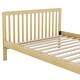 preview thumbnail 37 of 54, New Style Convertible Crib / Full Size Platform Bed with Changing Table, Storage Bed with Shelves, Wooden Crib