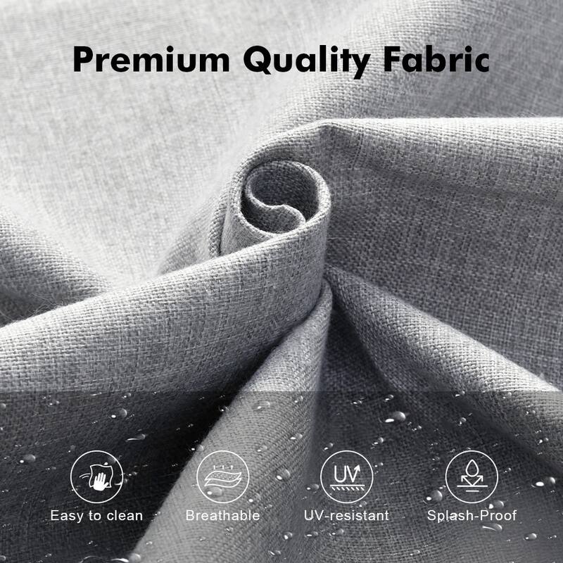 OVIOS 9-Piece Outdoor Wicker Conversation Set with Fire Pit