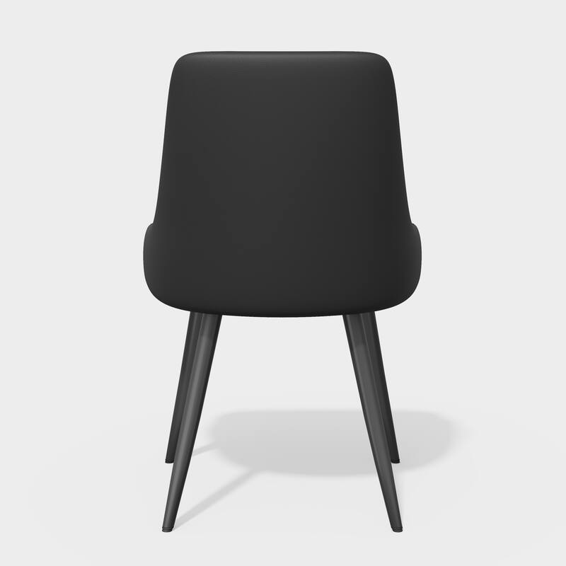 Modern Dining Chairs Set of 2, Spacious Dining Room Chairs with Thick Cushion, Comfortable Upholstered Dining Chairs