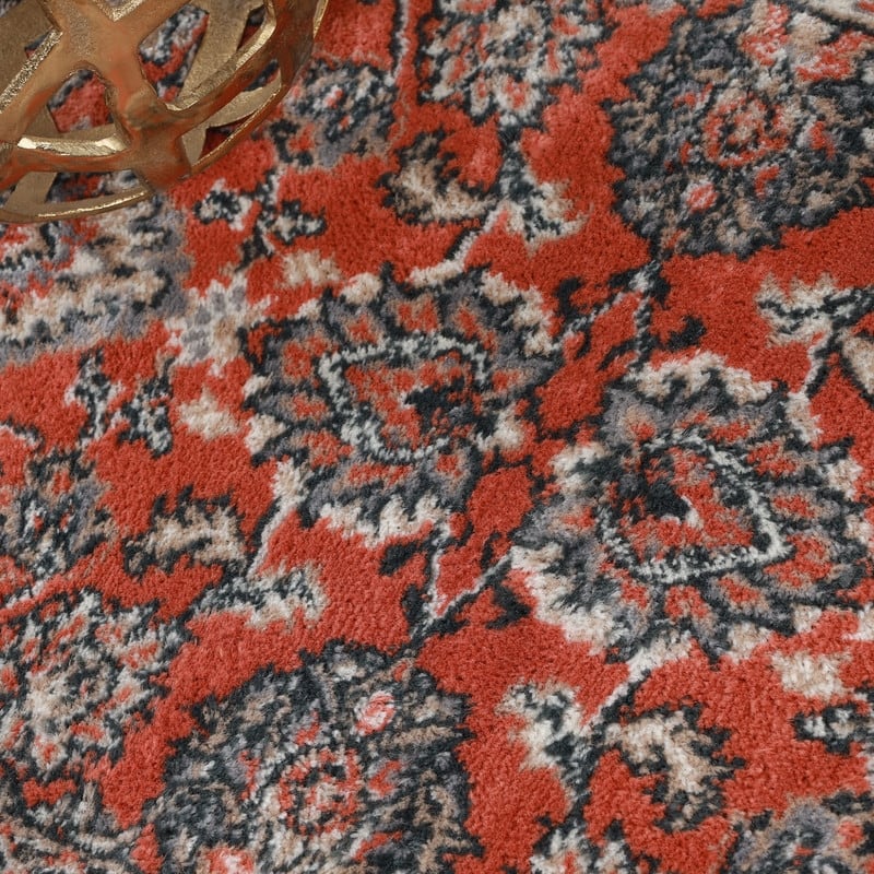 Superior Lille Classic Floral Medallion Indoor Area Rug