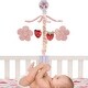 preview thumbnail 2 of 5, Bedtime Originals Flower Power Strawberry Musical Baby Crib Mobile Soother Toy