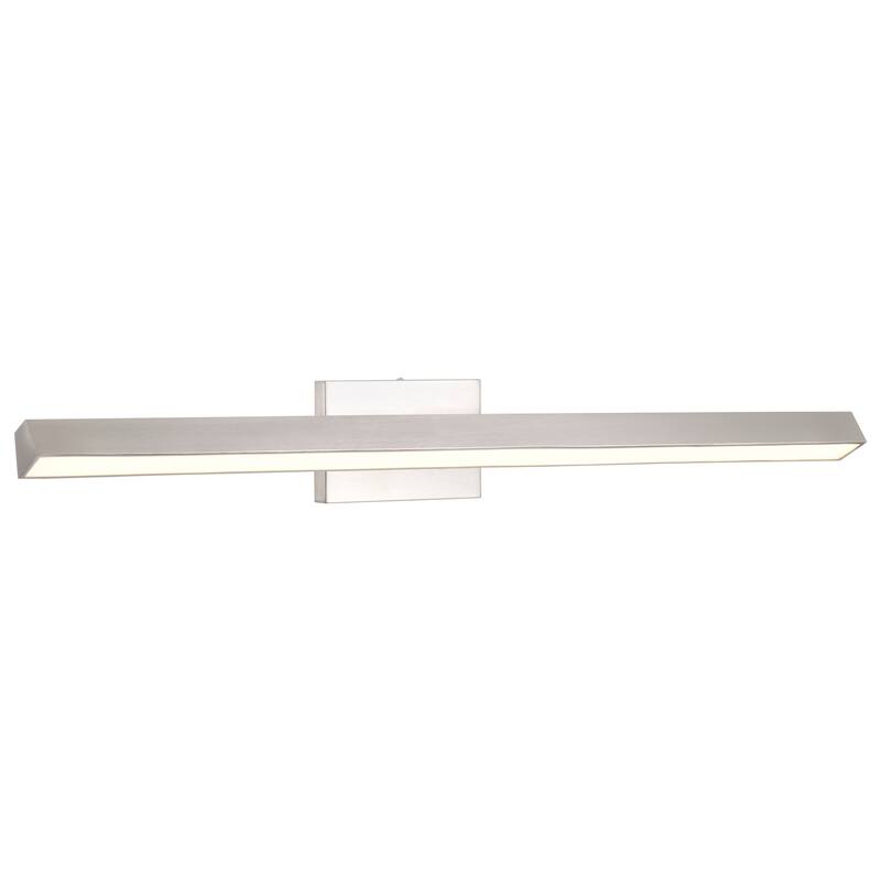 Mila 3 Foot LED Picture Light 3 CCT Selectable Brushed Nickel Finish Acrylic Lens - Brushed Nickel